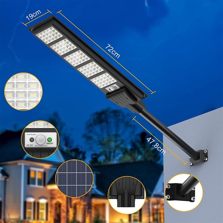 led solar street lamp 90w