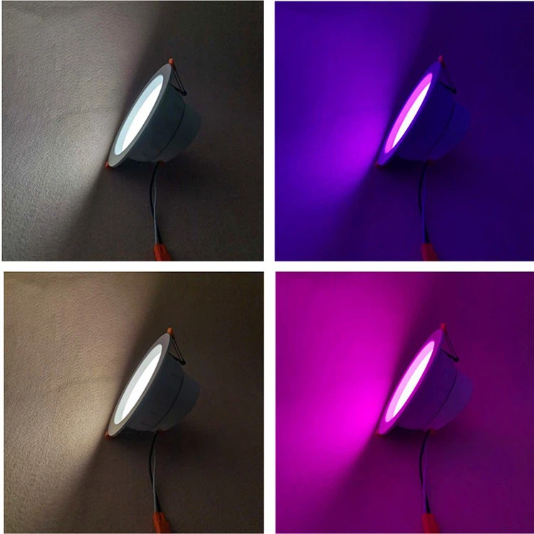 RGBW Wifi Tuya Smart LED Ceiling Downlight RGBW Wifi Tuya Smart LED Ceiling Downlight