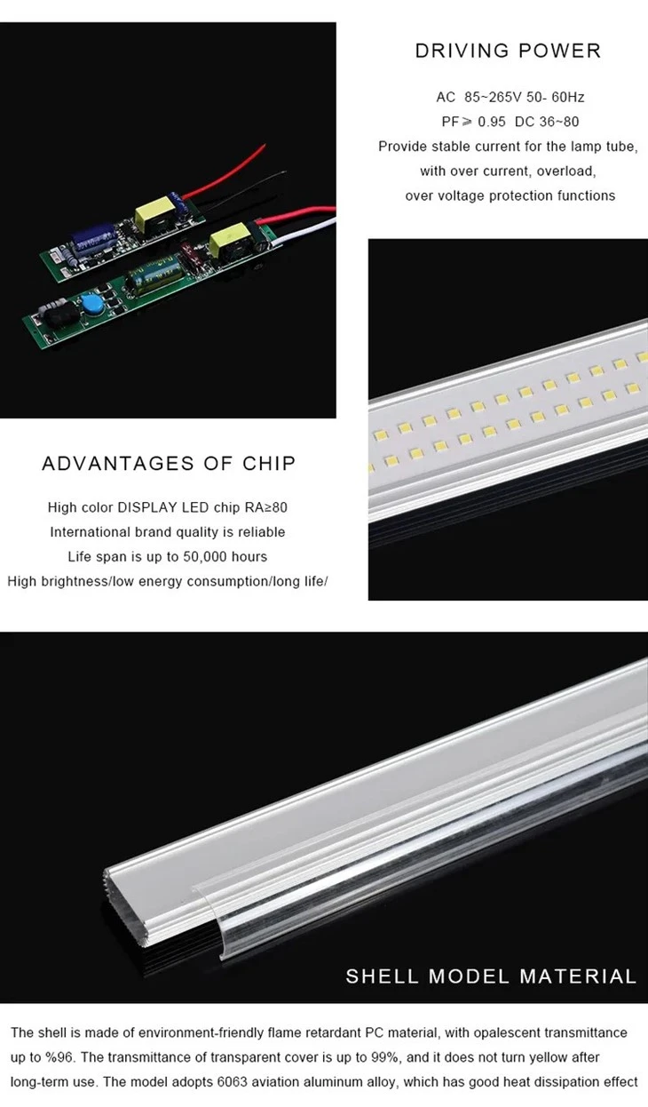 4 pinli 9W 2G11 LED naychali chiroq