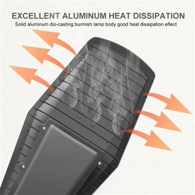 Ochiq quyosh energiyasi bilan ishlaydigan ko'cha chiroqlari