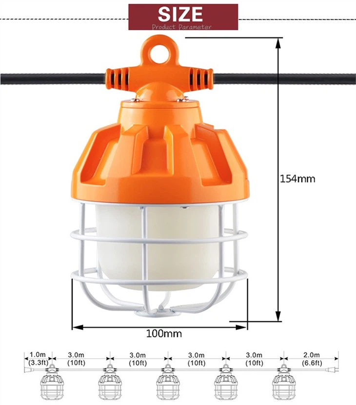 Temporary Lighting work lamp for Outdoor Indoor 1