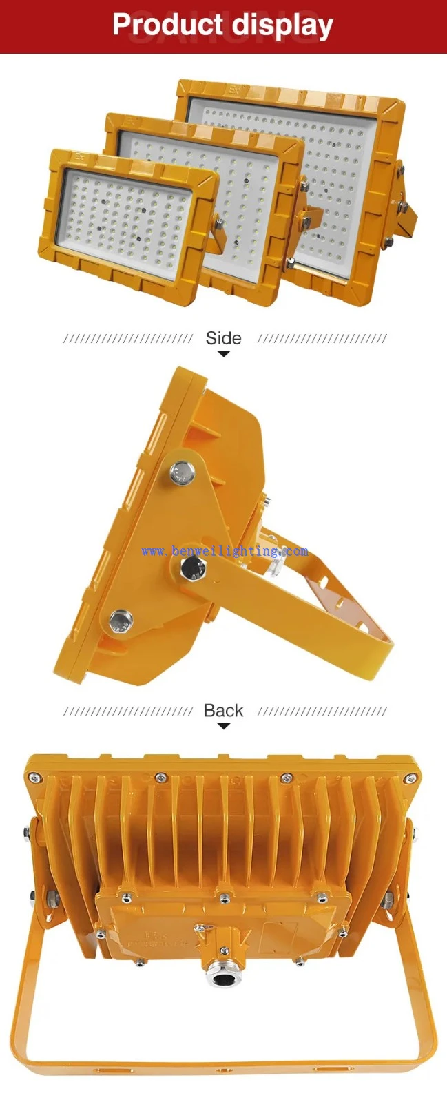 150w explosion proof led light  details