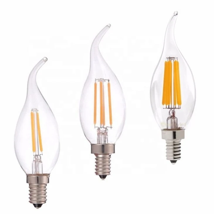 Led Filament Candle Bulb Light