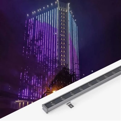 Rangli LED devor yuvish uchun chiroq