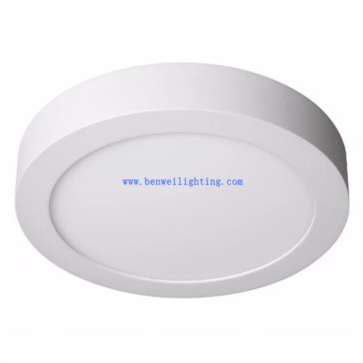 White Apartment Round Panel Light (5)